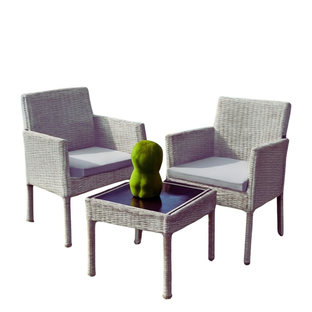 Mueble De Patio Futura Gris (3PCS)