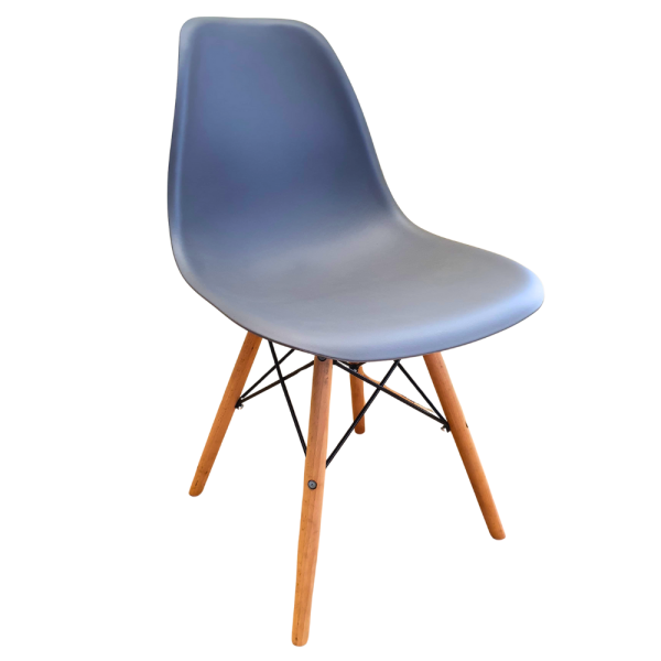 SILLA EAMES GRIS OSCURO U – 304