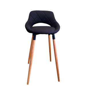 SILLA ONDARA METAL NEGRA U-631 - Image 2