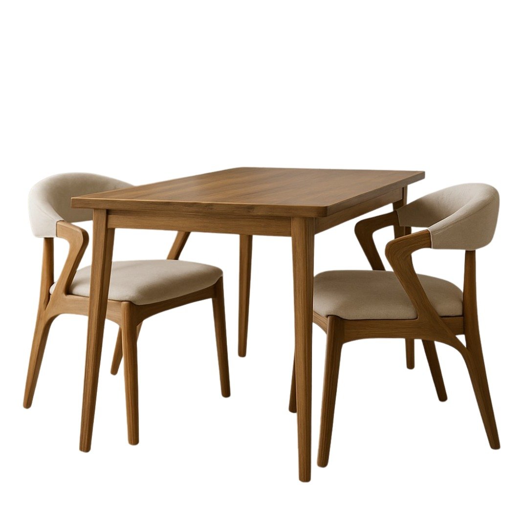 JUEGO DE COMEDOR 4 SILLAS C/PA