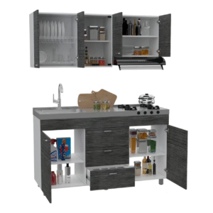 COCINA 150 LUMINA(2C)BL/RB GRIS-BL 150 C - Image 3