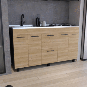 MUEBLE INFERIOR COCINA LUNA (1C) WENGUE
