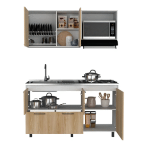 COCINA 150 PACIFIC DER (4C) BLANCO MQZ+F - Image 2