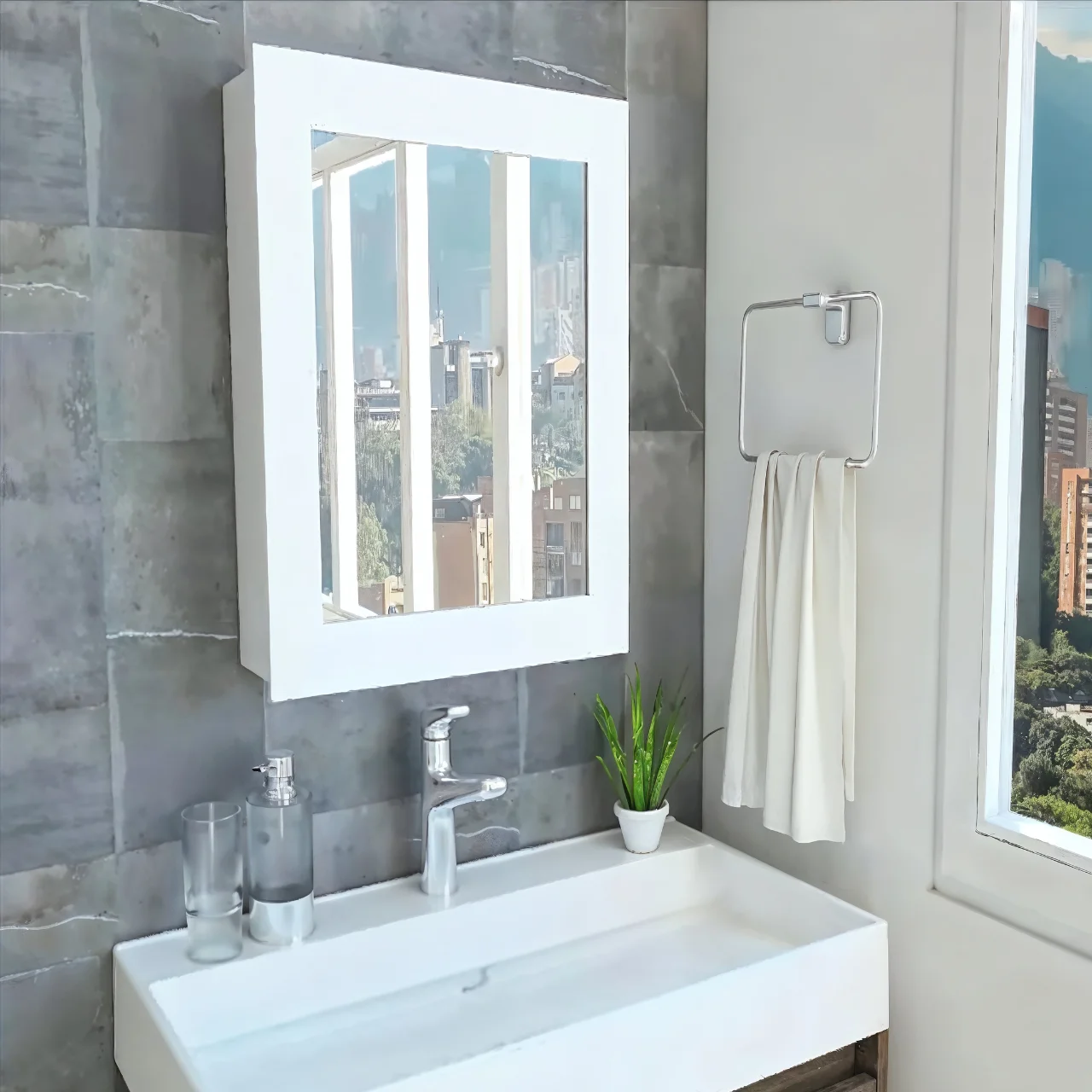 MUEBLE MODERNO GABINETE LUMA ESPEJO