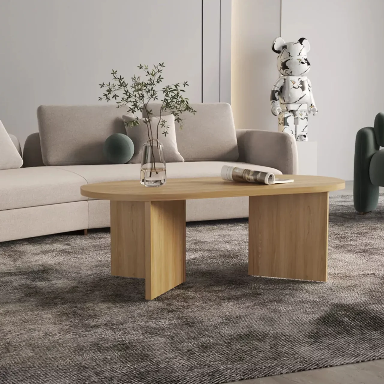 MESA DE CENTRO MODERNA TED FRESNO