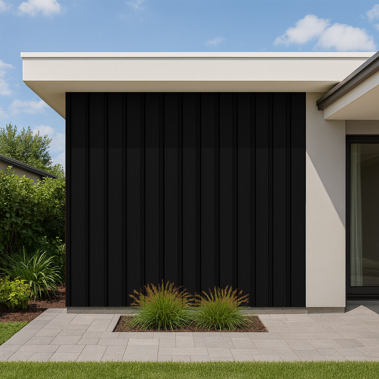 PANEL PÉRGOLA P EXTERIOR BLACK (219x26x2.90MTS)