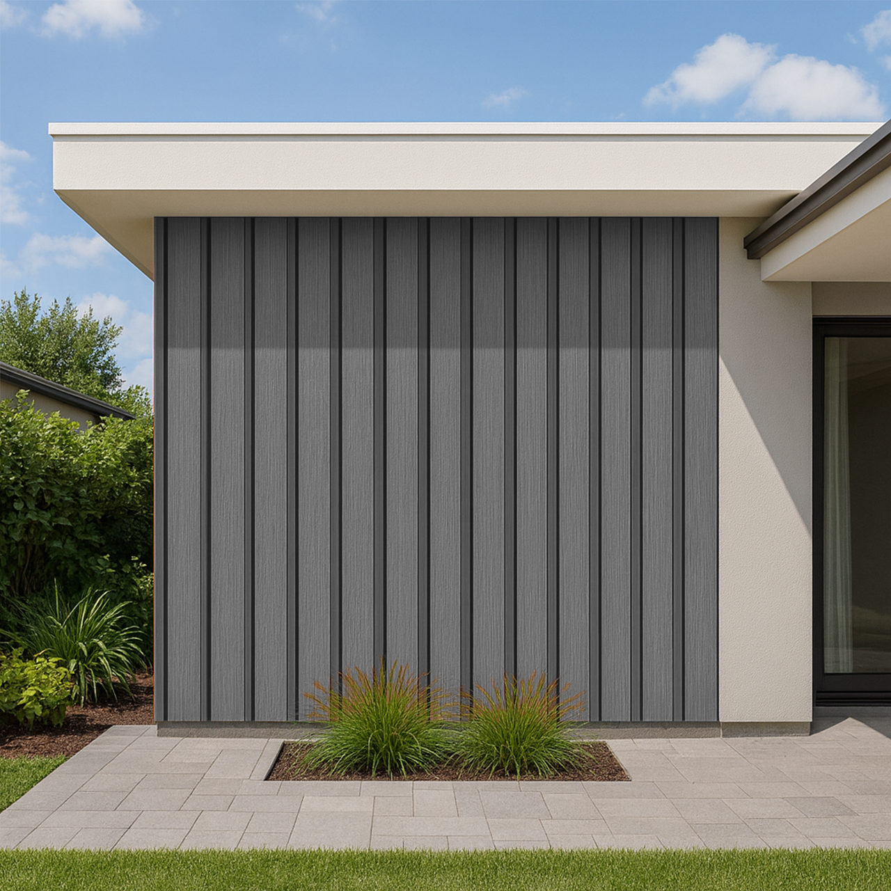 PANEL PERGOLA P EXTERIOR LIGHT GREY (219x26x2.90MTS)