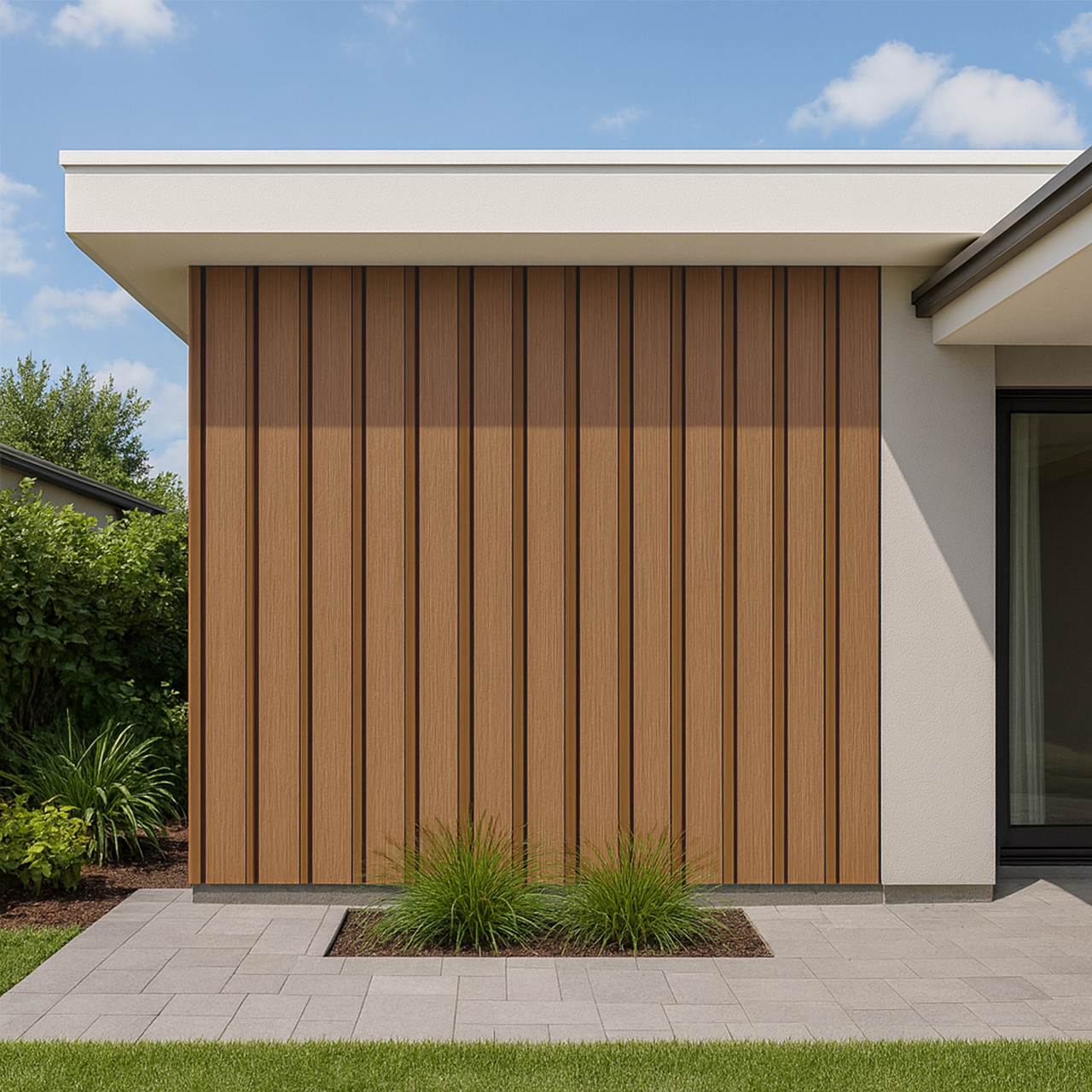 PANEL PÉRGOLA P EXTERIOR SANDY BROWN (219x26x2.90MTS)