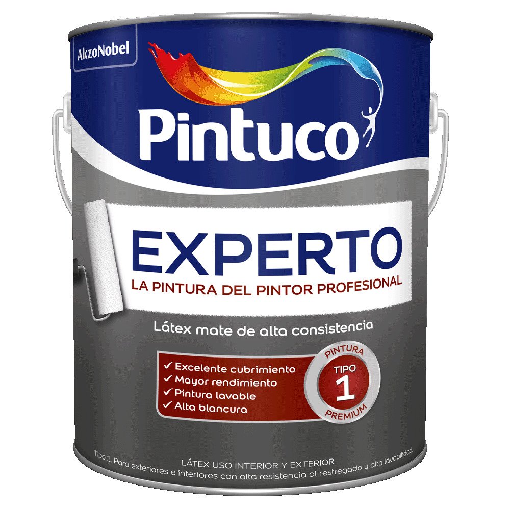 Pinturas Experto Base Blanco Puro