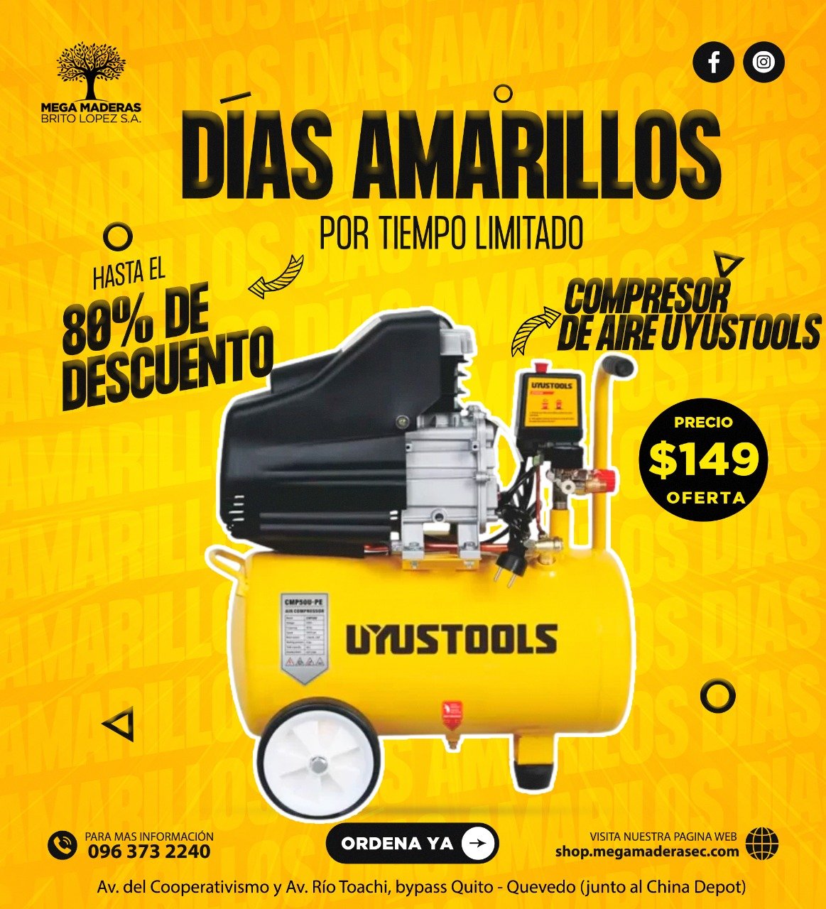 Compresor de aire UYUSTOOLS