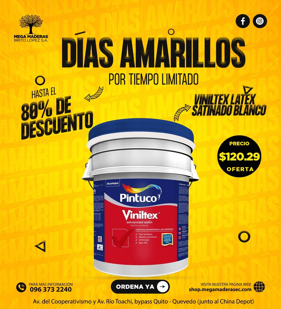 Caneca: Viniltex latex Satinado color Blanco