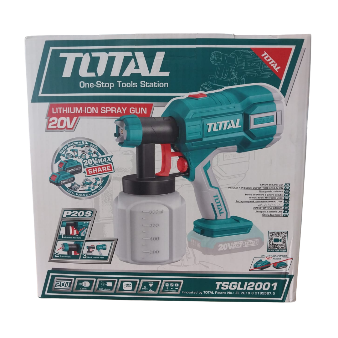 PISTOLA P PINTAR INA. 20V 800ML TOTAL