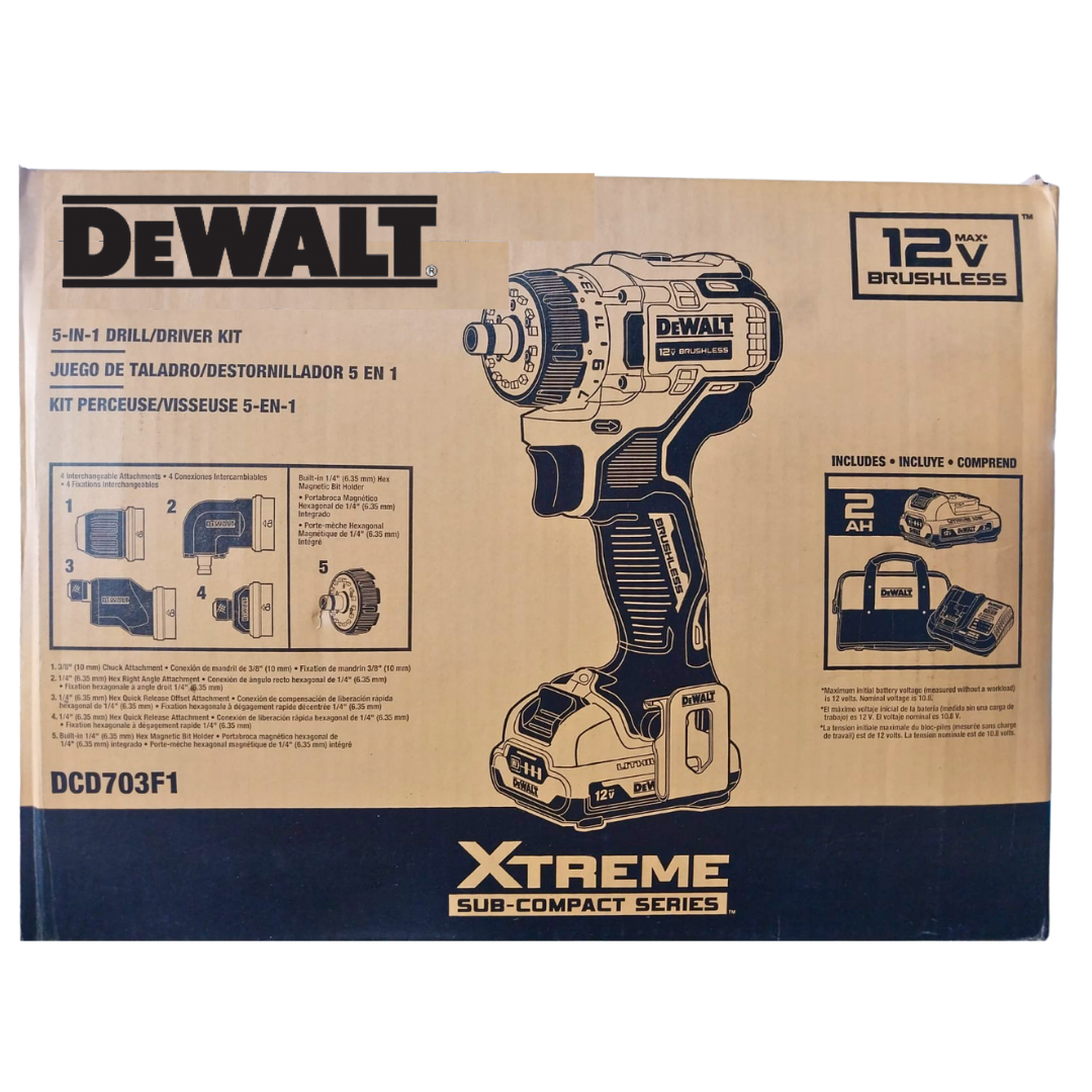 TALADRO MULTIFUNCIONAL DEWALT DCD703D1