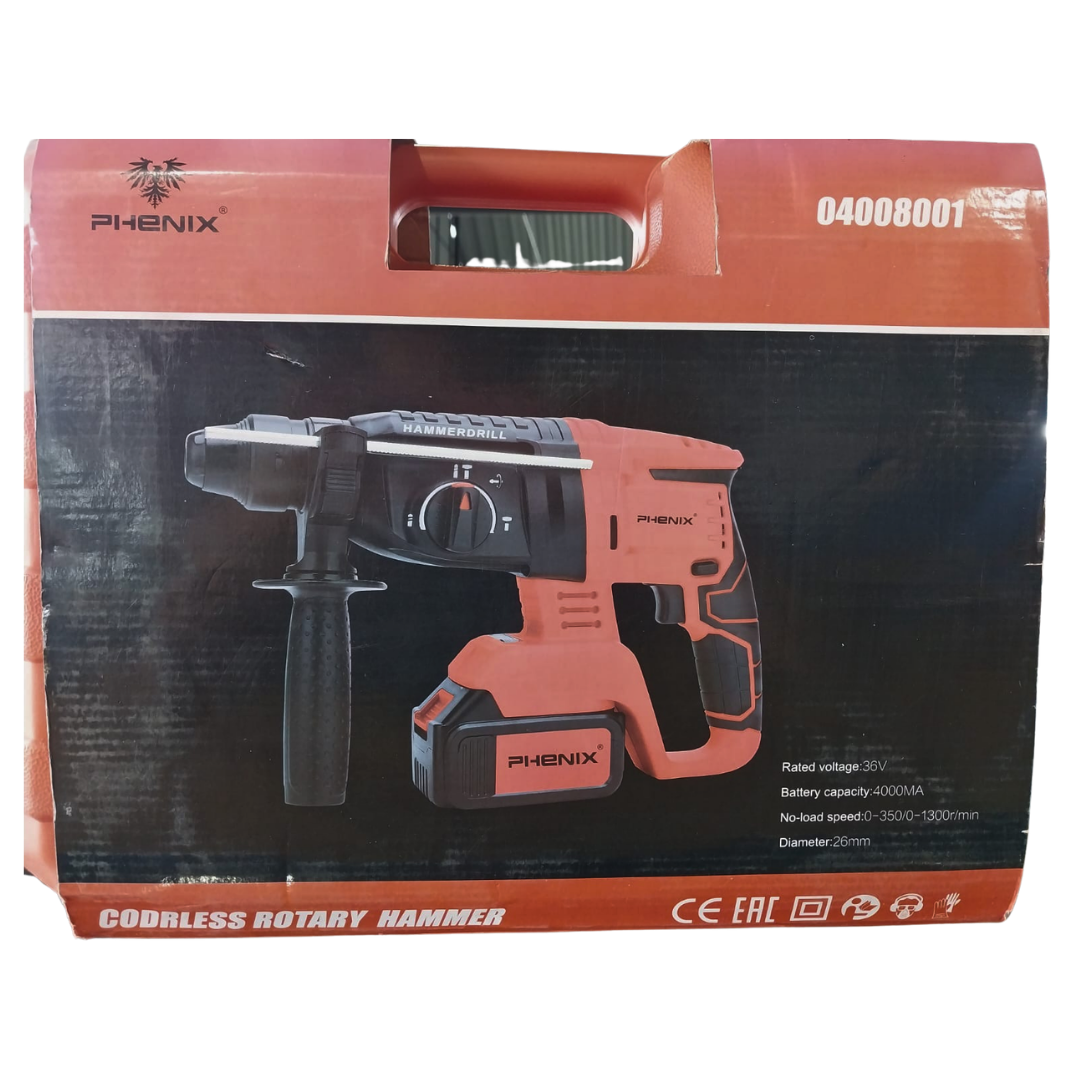 ROTOMARTILLO INALAMBRICO 36W PHENIX