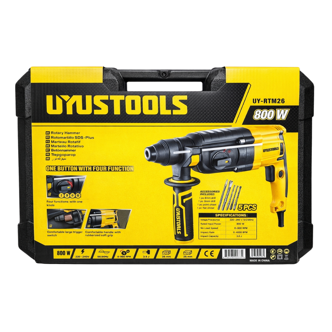 ROTO MARTILLO ROTATIVO (SDS-PLUS) – 800W3J